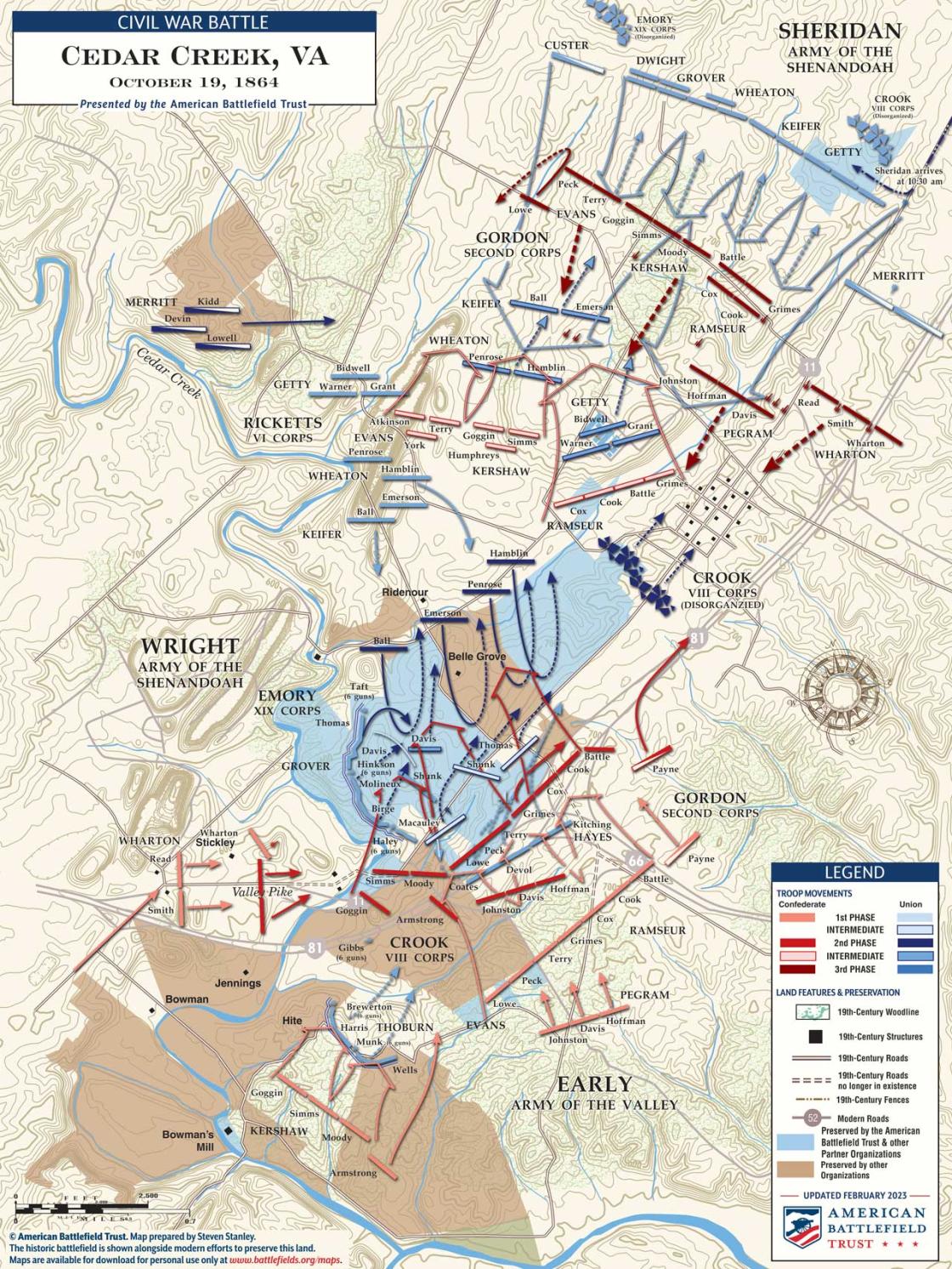 Cedar Creek | Oct 19, 1864 | American Battlefield Trust