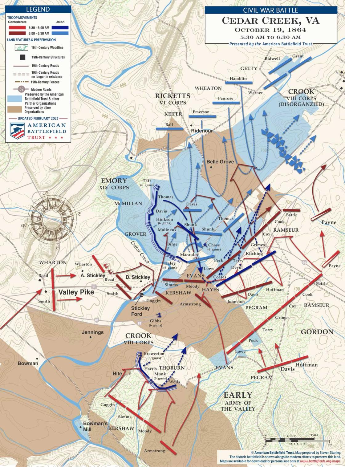 Cedar Creek | Oct 19, 1864 | American Battlefield Trust