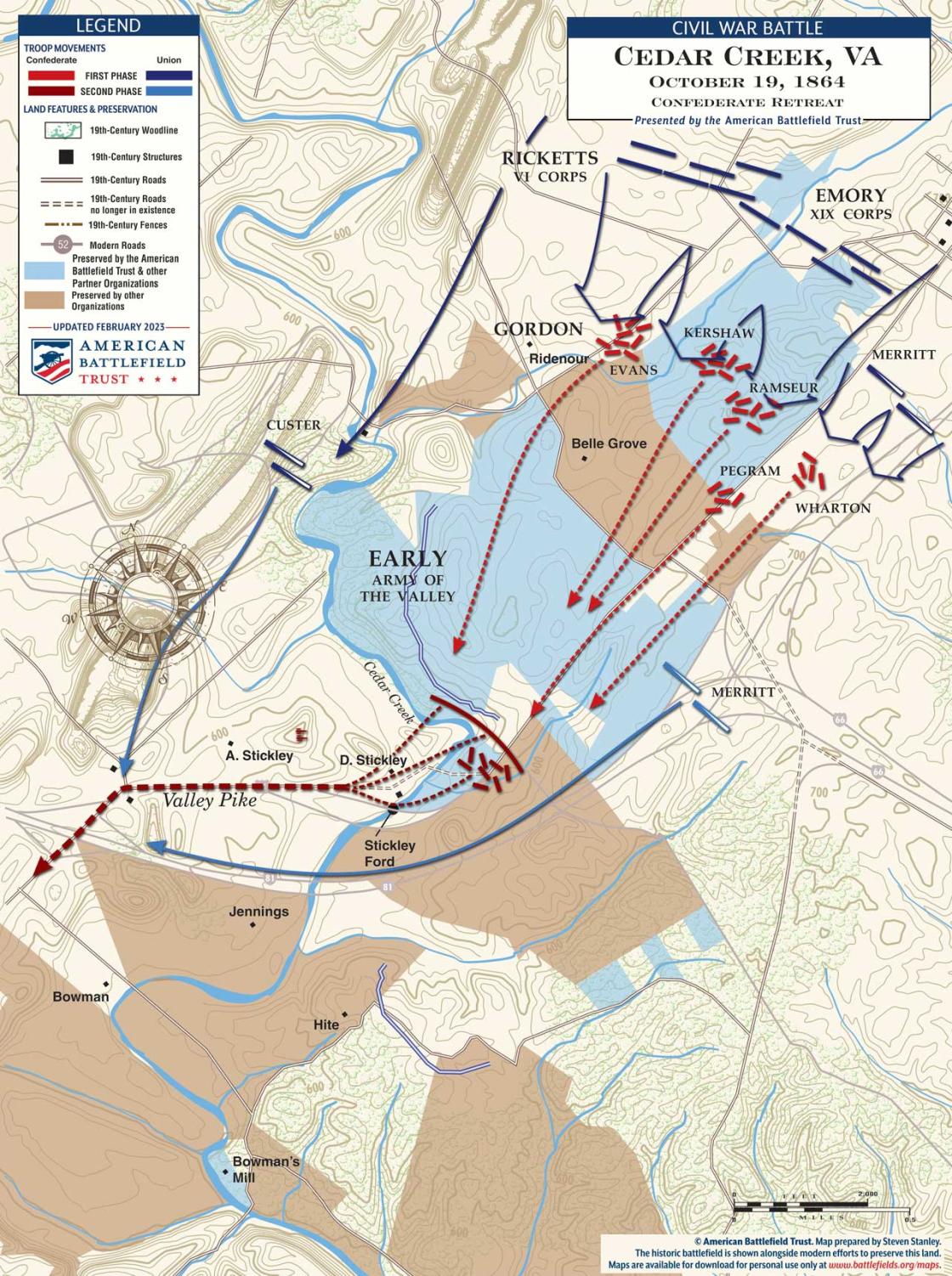 Cedar Creek | Oct 19, 1864 | American Battlefield Trust