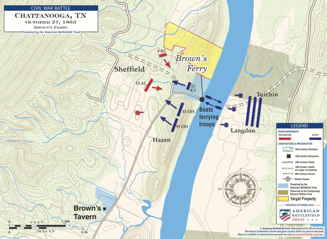 Chattanooga | Browns Ferry | Oct 27, 1863