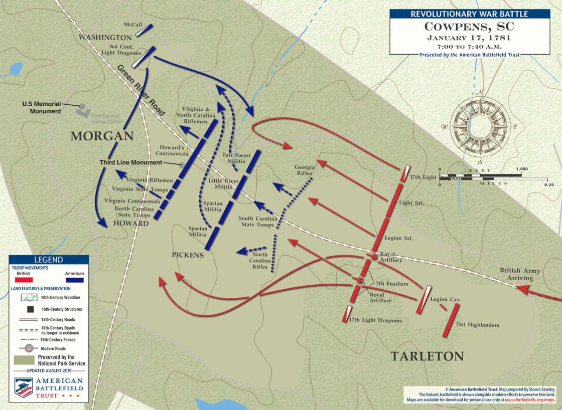 Cowpens | Jan 17, 1781 | American Battlefield Trust