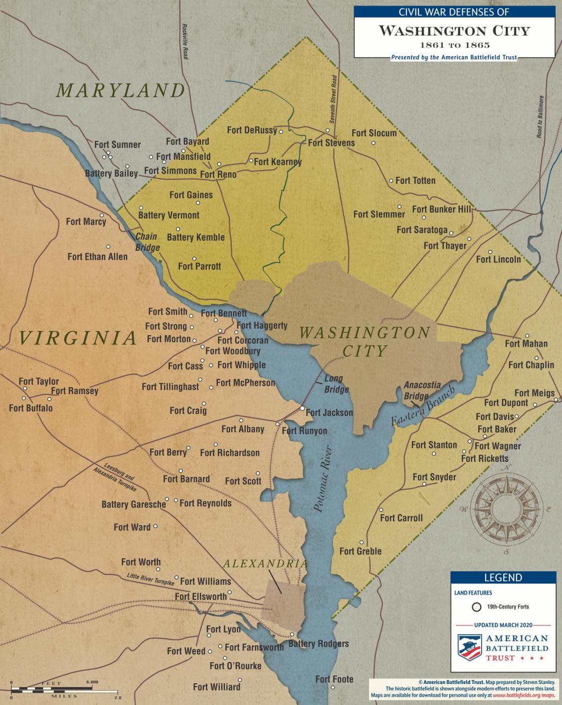 Map Of Wash Dc Area