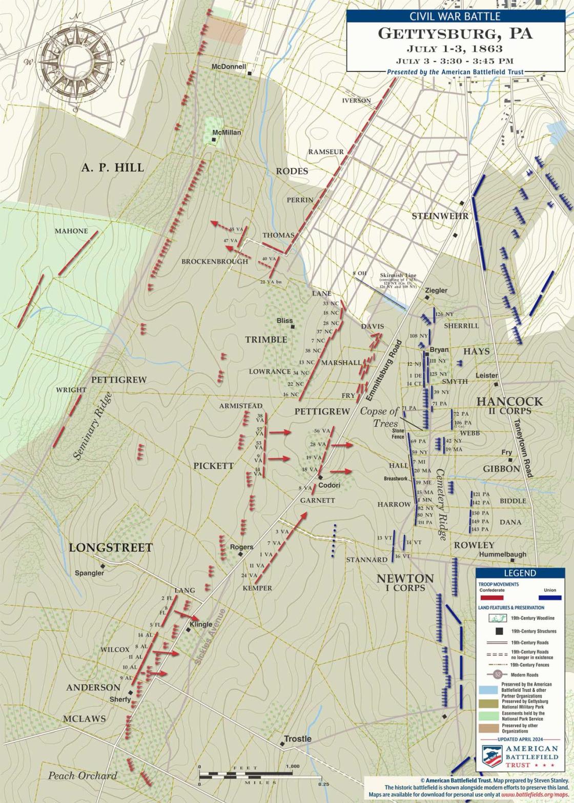 Gettysburg | Pickett’s Charge | July 3, 1863 | American Battlefield Trust