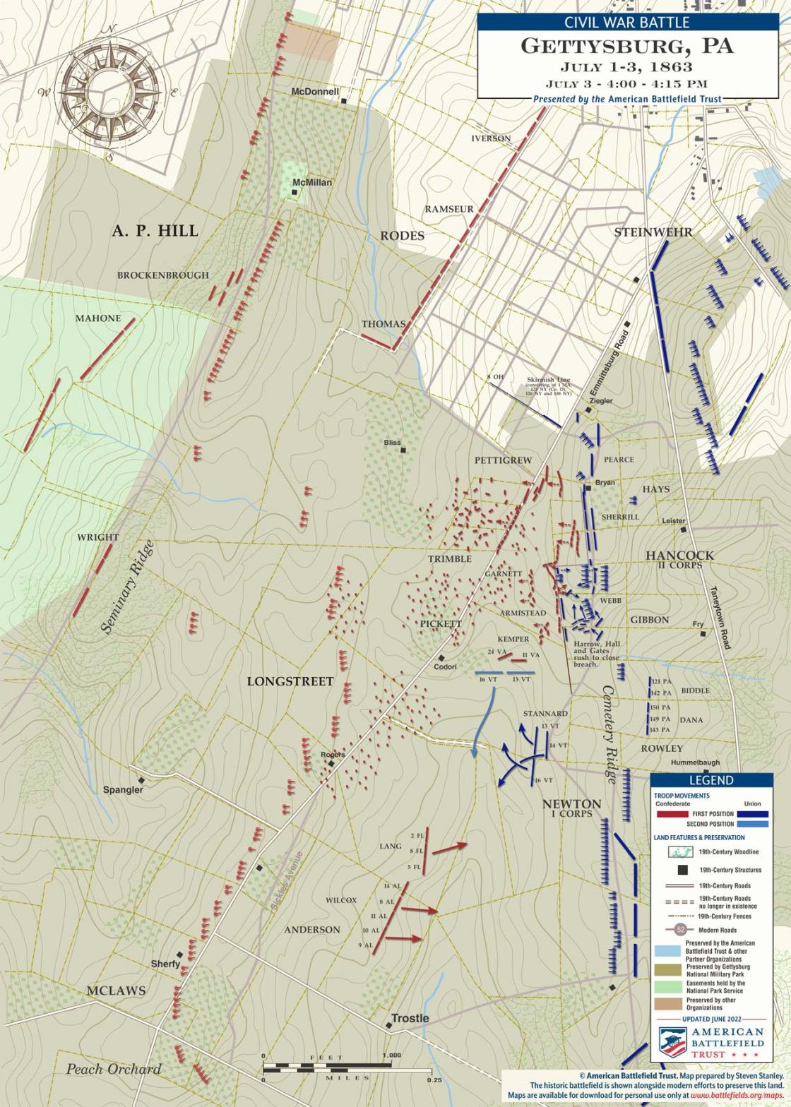 Gettysburg | Pickett’s Charge | July 3, 1863 | American Battlefield Trust