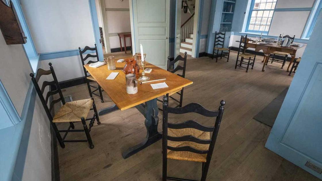 Old Barracks Museum interior