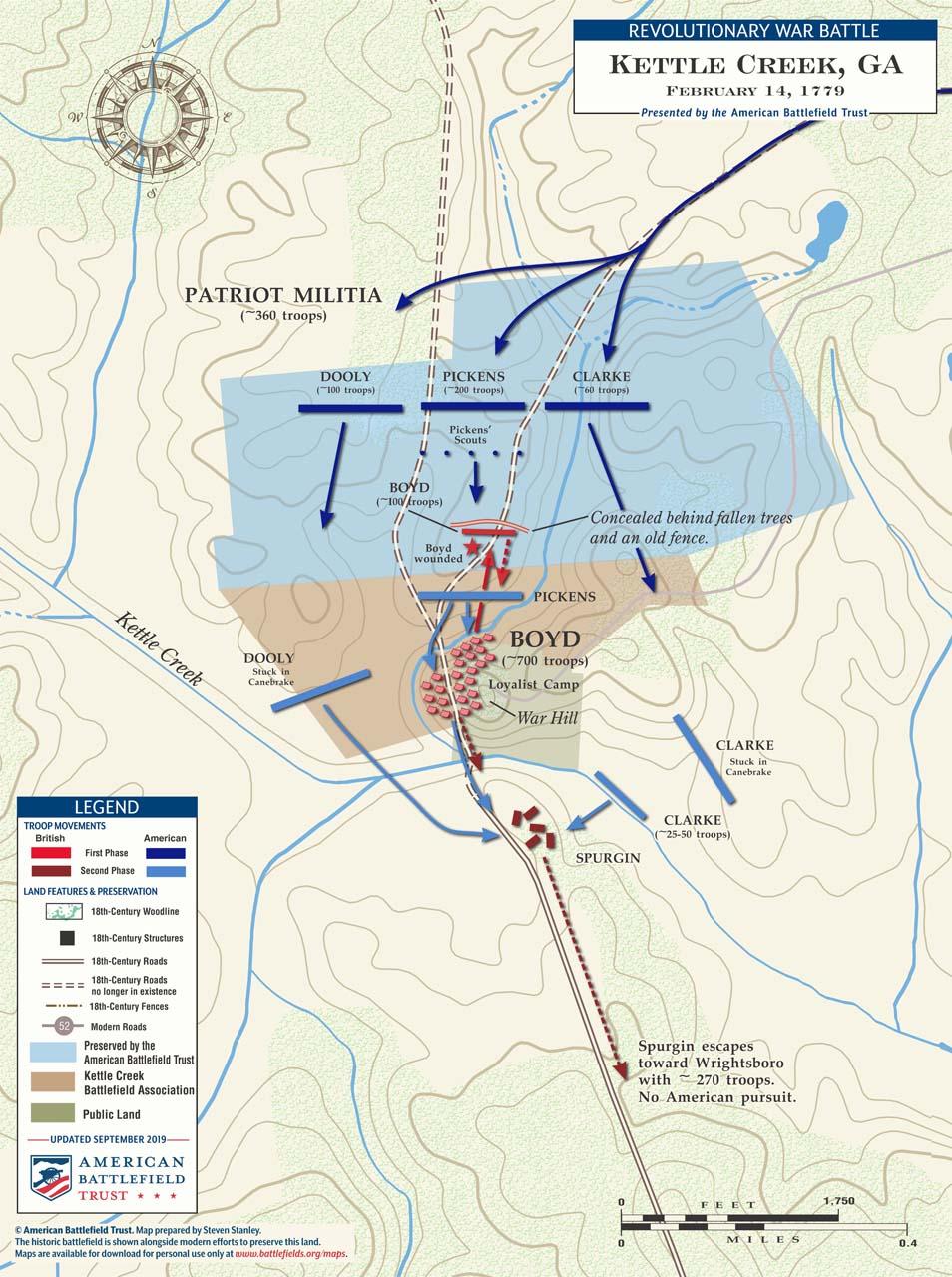 Kettle Creek | Feb 14, 1779 | American Battlefield Trust