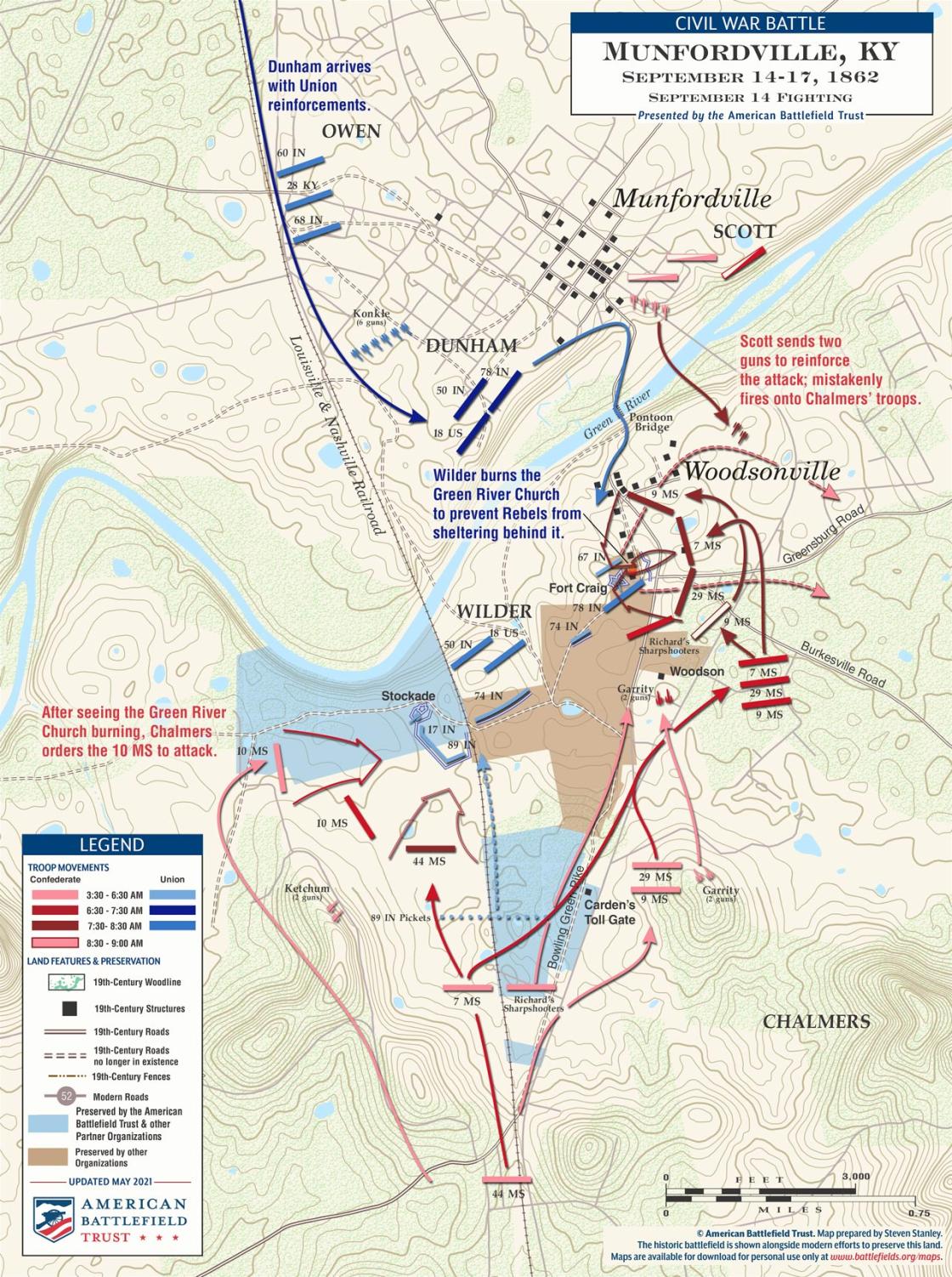 Munfordville | Sept 14-17, 1862 | American Battlefield Trust