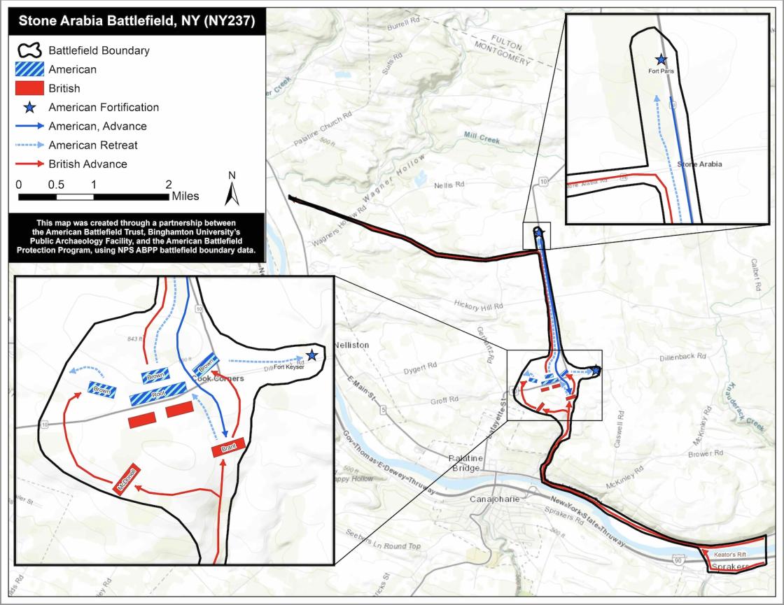 NY237 Stone Arabia Troop Map ABT