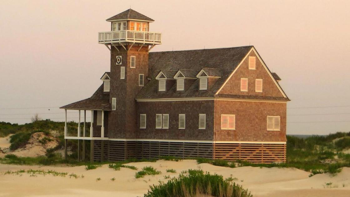 Pea Island Life-Saving Station on the Outer Banks of North Carolina, 2014