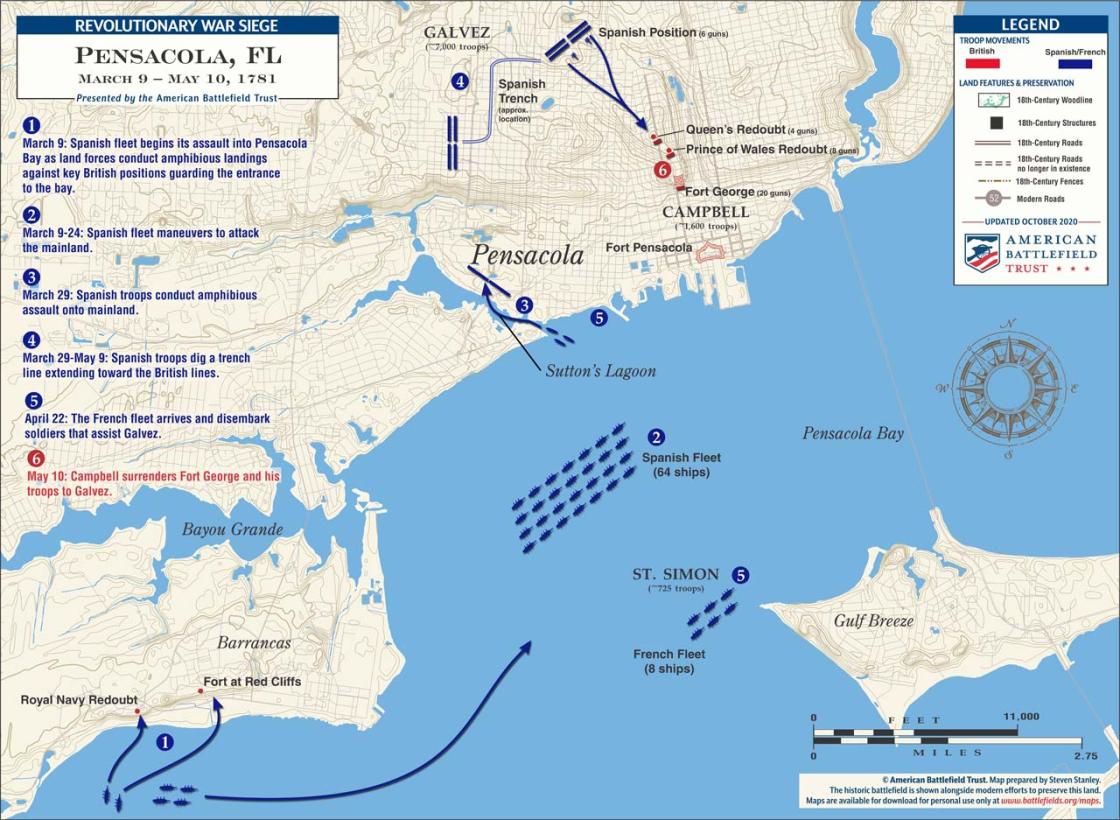 THIS DAY IN HISTORY – Spanish siege of Pensacola begins – 1781 – The ...