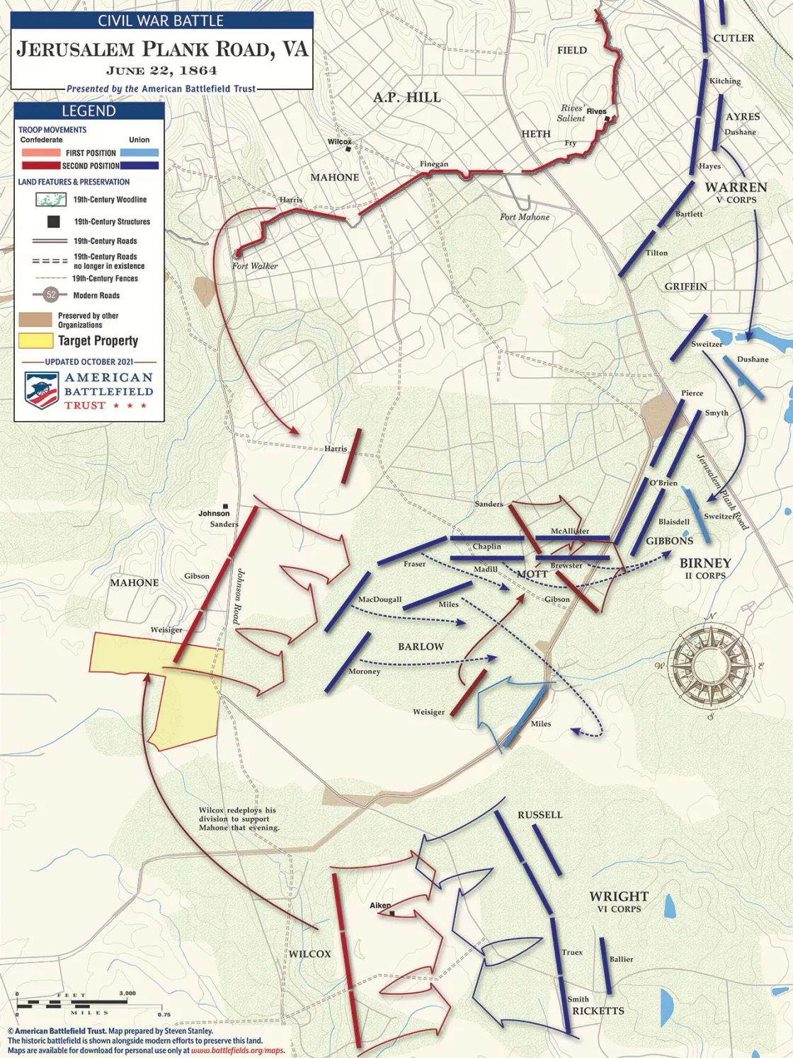 Jerusalem Plank Road | Jun 22, 1864 (October 2021)