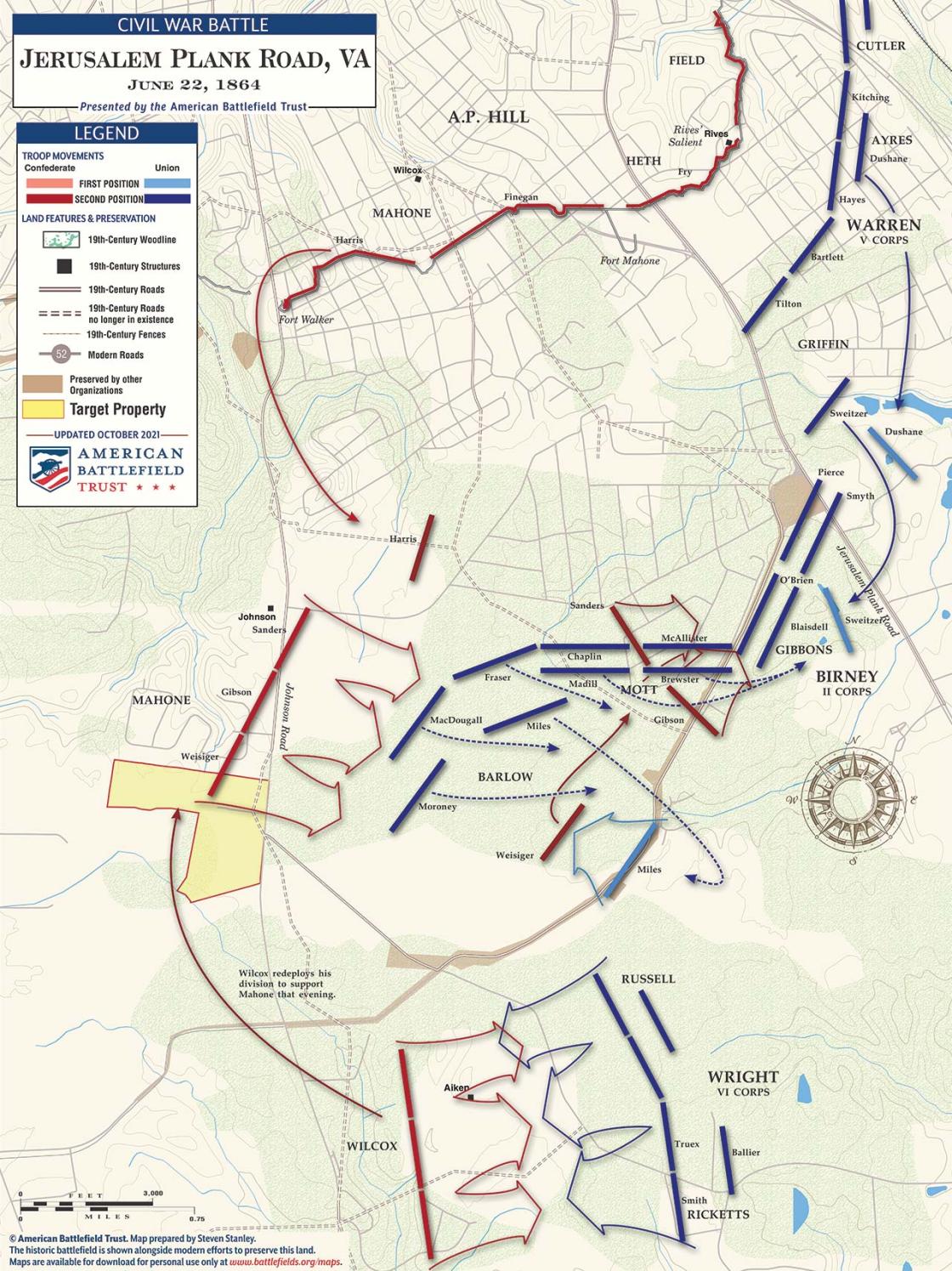 Jerusalem Plank Road | June 22, 1864 | American Battlefield Trust