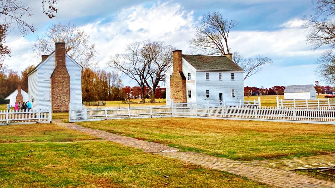 Quarters for the enslaved at Somerset Place