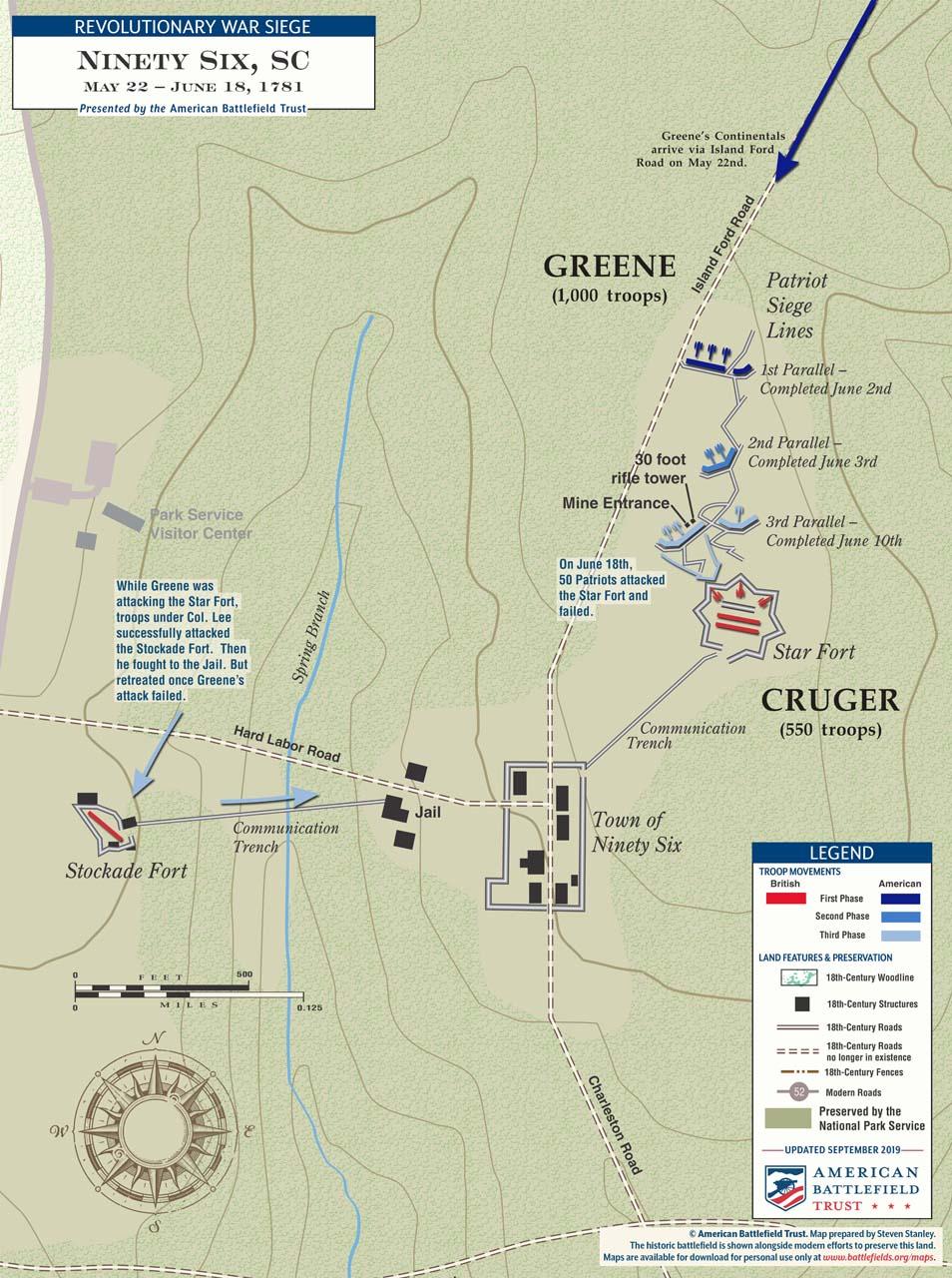 Ninety Six | May 21 - Jun 15, 1781 | American Battlefield Trust