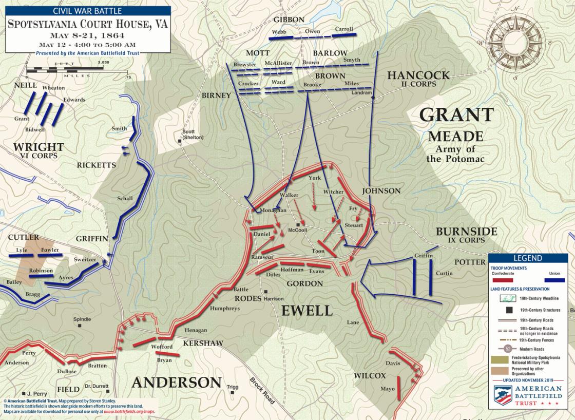 Spotsylvania Court House | May 12, 1864 | American Battlefield Trust