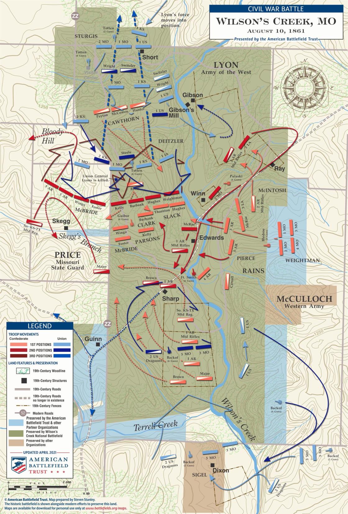 Wilson's Creek - August 10, 1861 | American Battlefield Trust