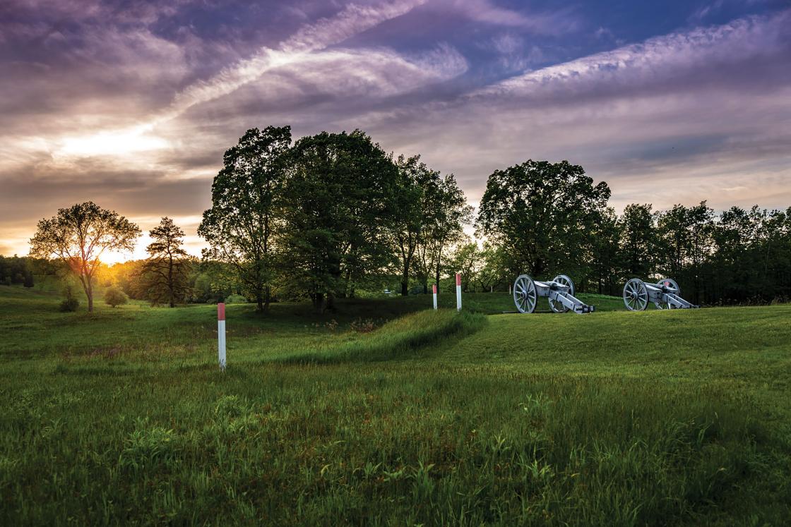 Breymann Redoubt at Saratoga National Historical Park, Stillwater, N.Y.