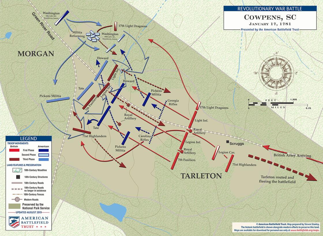 Cowpens | Jan 17, 1781 | American Battlefield Trust