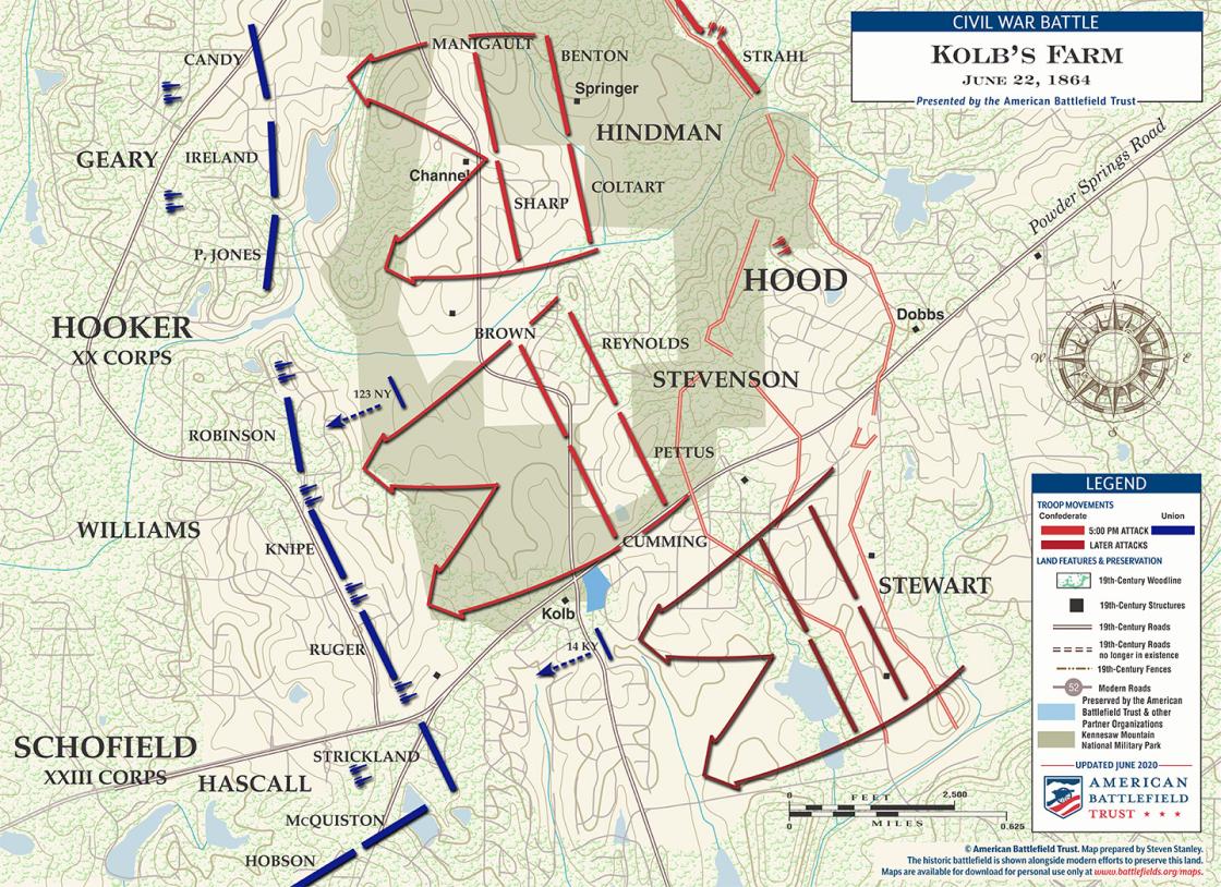 Kennesaw Mountain | Kolb's Farm | June 22, 1864 | American Battlefield ...