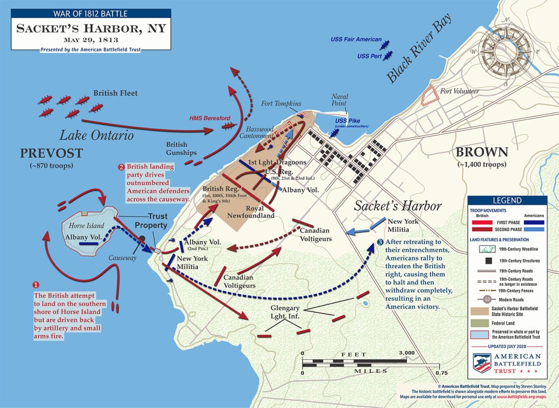 Sacket's Harbor May 29, 1813 American Battlefield Trust