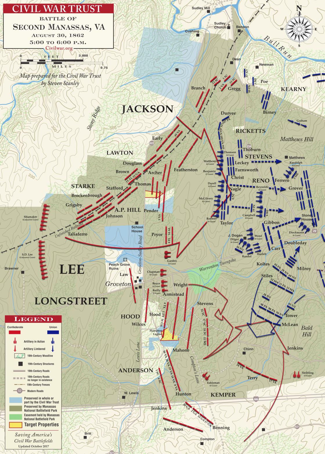 Second Manassas - Chinn Ridge  American Battlefield Trust