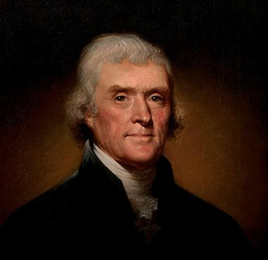 Portrait of Thomas Jefferson