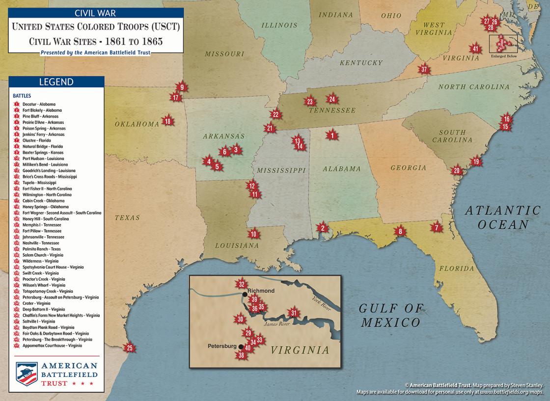 USCT Civil War Sites (July 2020) ?itok=yz TVajp