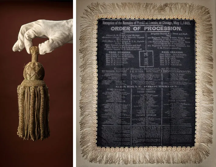 catafalque and poster