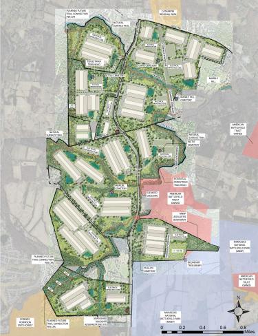 Prince William Digital Gateway Data Center Map