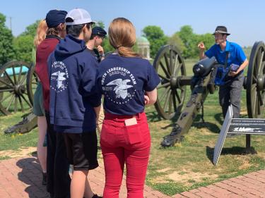 Youth Leadership Team at Antietam