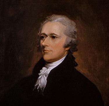 Portrait of Alexander Hamilton