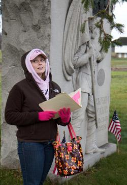 Student Presentation at Gettysburg