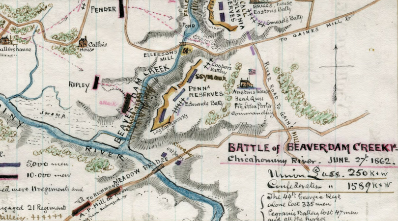 Battle of Beaver Dam Creek Facts Summary American Battlefield Trust