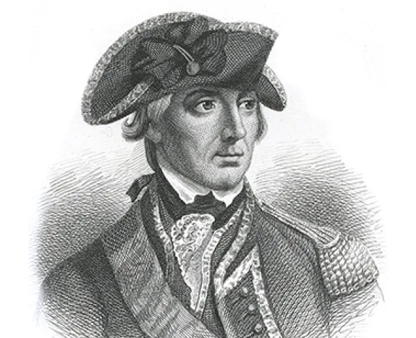 This is a sketch of William Howe.